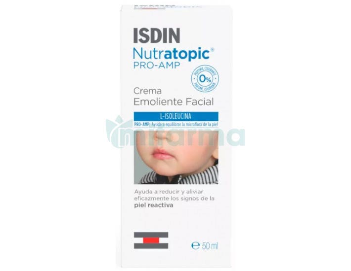 Isdin Baby Naturals Crema Facial Hidratante, 50 ml - Mc Pharms