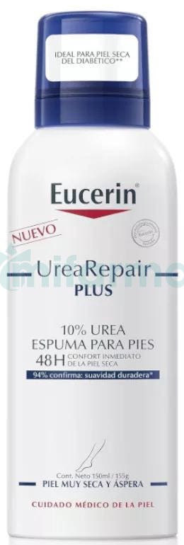 Eucerin UreaRepair Plus Espuma de Pies 10 150 ml