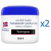 Neutrogena Duplo Locion Confort Balm 300ml 300 ml Azul