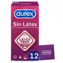 Preservativos Durex Sin Latex 12 Unidades