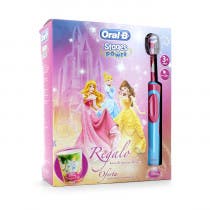 Oral B Pack Cepillo Electrico Stages Princesas Disney Vaso Princesas Disney