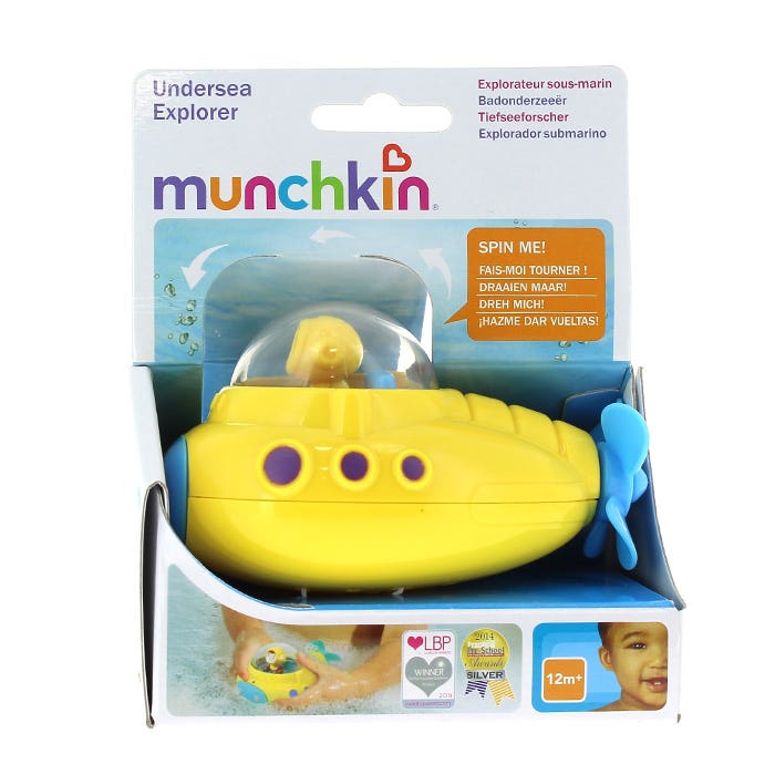 munchkin undersea explorer bath toy